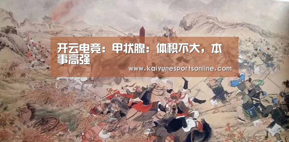 开云电竞:甲状腺:体积不大,本事高强(图2) 电竞官网